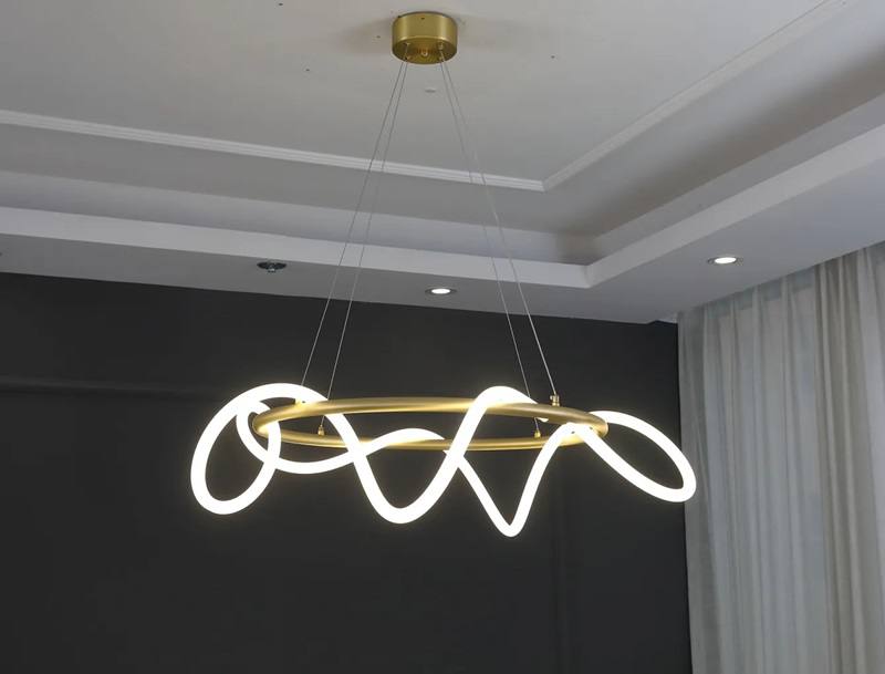 Application of led neon light for home decoration